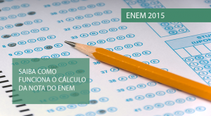 Como Calcular A Nota Do Enem