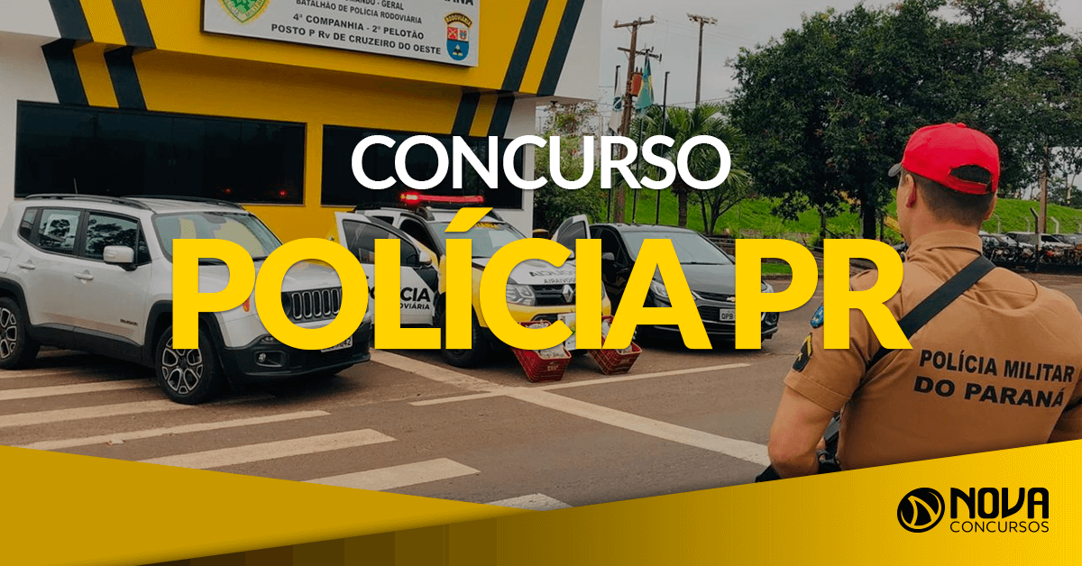 Concurso PM PR e PC PR Governador anunciará editais nesta quarta 4