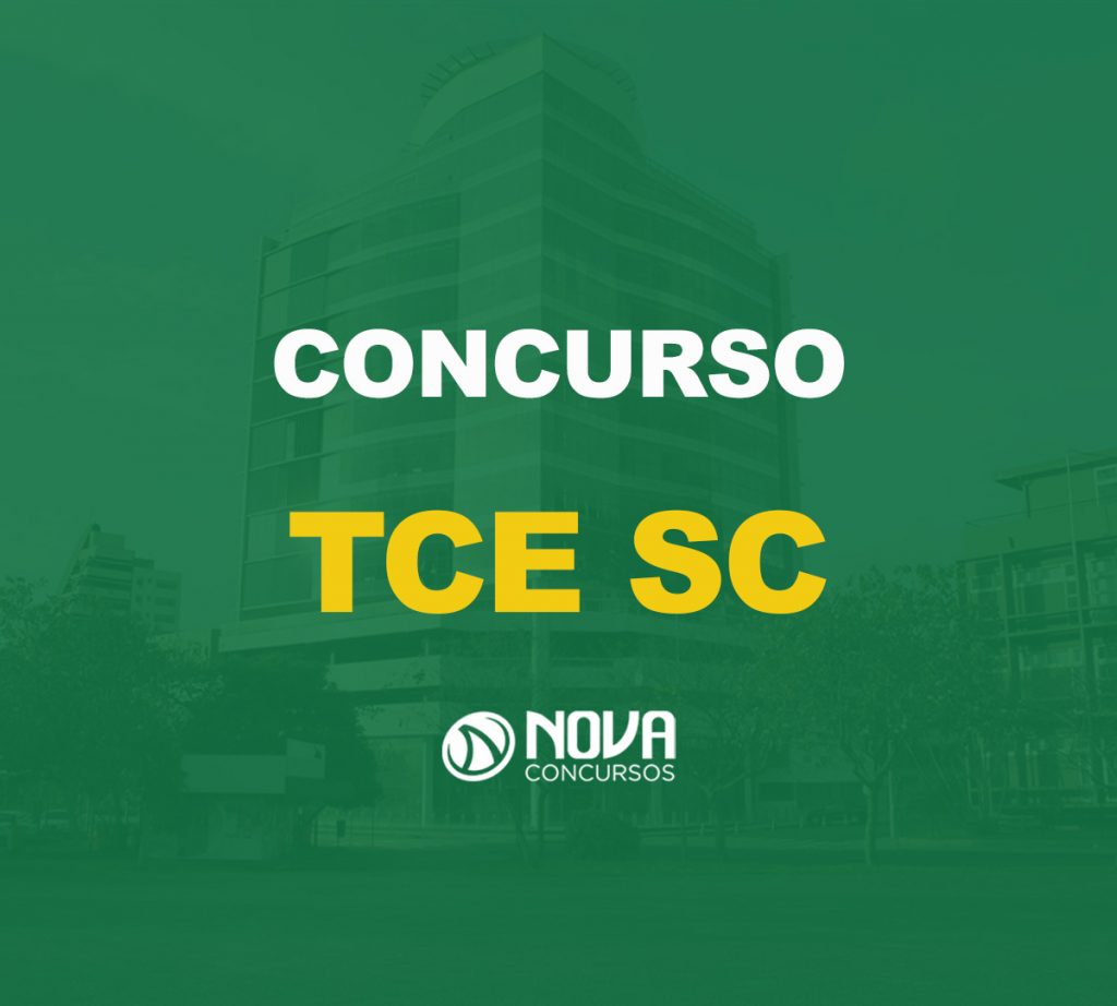 Concurso TCE SC Prorrogado O Contrato A Banca Nova Concursos