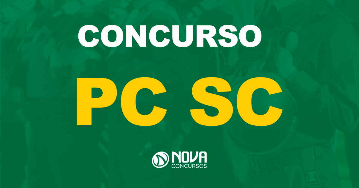 Pc Sc Ter Edital De Concurso Para Agente E Escriv O Em