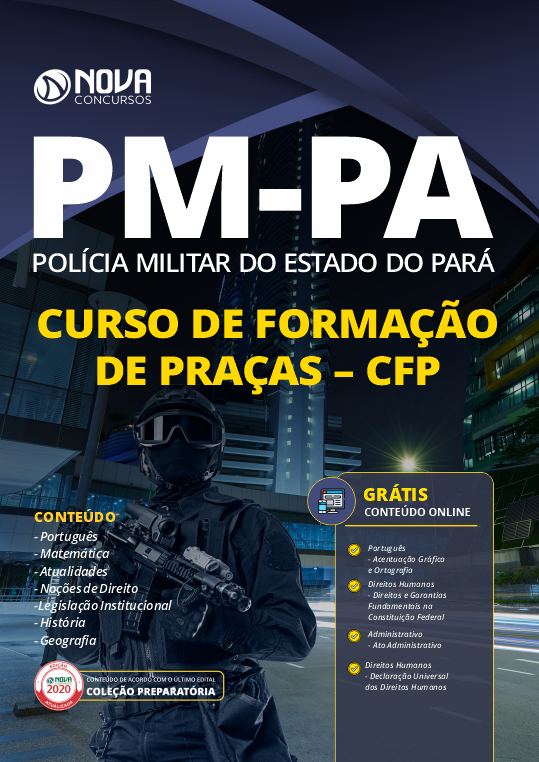 Apostila PM PA 2020 PDF Curso de Formação de Praças CFP