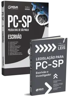 Combo Impresso PC-SP - Escrivão de Polícia