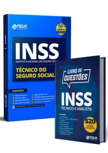 Combo INSS - Técnico do Seguro Social (Apostila Impressa + Livro)