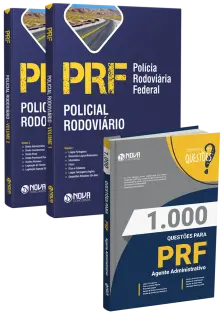 Combo PRF (apostila Policial Rodoviário + livro Agente Administrativo)
