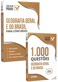 Combo Geografia Geral e do Brasil