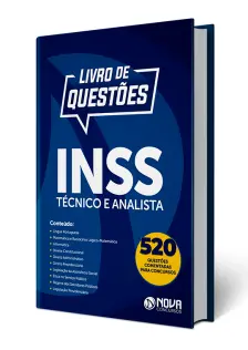 Combo INSS  - Técnico do Seguro Social (Apostila Impressa + Livro)