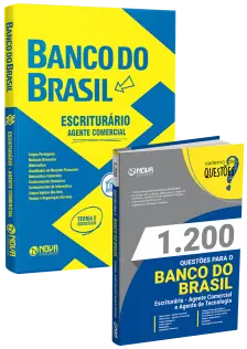 Combo Banco do Brasil - Escriturário - Agente Comercial