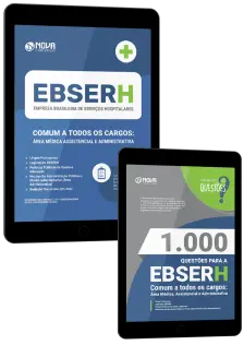 Combo EBSERH Comum a Todos os Cargos: Área Médica, Assistencial e Administrativa