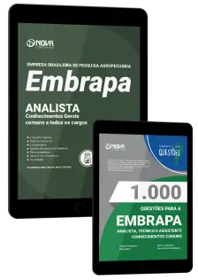 Combo EMBRAPA Analista - Conhecimentos Gerais Comuns a Todas as Áreas