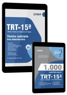 Combo TRT-15 Técnico Judiciário - Área Administrativa