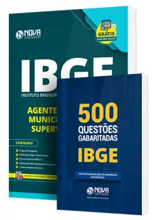 Combo IBGE  - Agente Censitário Municipal e Supervisor (Apostila Impressa + Caderno de Questões)