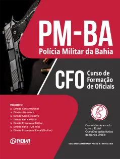 Apostila PM-BA em PDF 2025 - Oficial - CFO