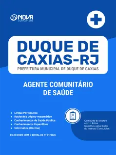 Apostila Prefeitura de Duque de Caxias - RJ - Agente Comunitário de Saúde