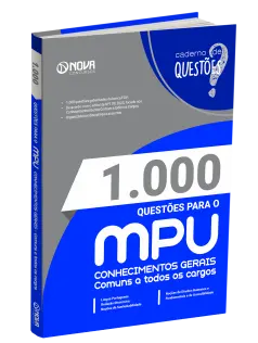 Livro 1.000 Questões Gabaritadas para o MPU - Conhecimentos Gerais - Comum a Todos os Cargos