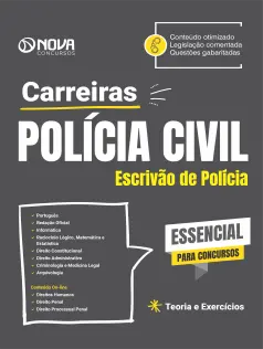 Apostila Carreiras Policiais em PDF - Escrivão de Polícia