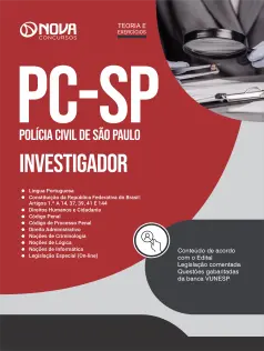 Apostila PC-SP em PDF 2024 - Investigador