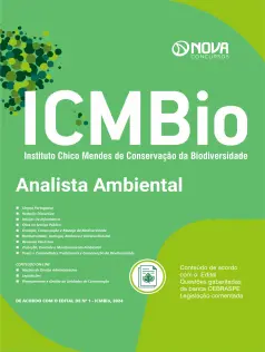 Apostila ICMBio em PDF 2024 - Analista Ambiental