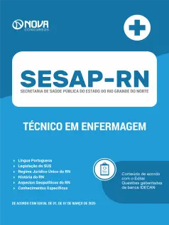 Apostila SESAP-RN em PDF - Técnico em Enfermagem