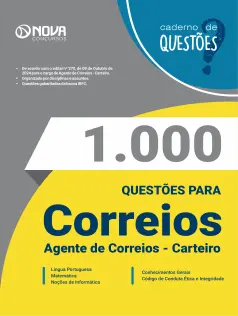 1.000 Questões Gabaritadas Correios - Agente de Correios - Carteiro em PDF