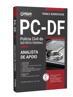 Apostila PCDF 2024 - Analista de Apoio às Atividades Policiais - Especialidade: Agente Administrativo