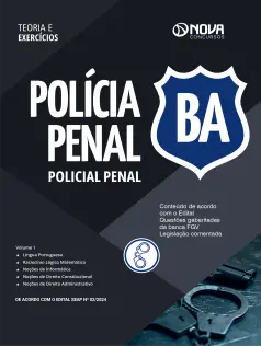 Apostila Polícia Penal - BA em PDF 2024 - Policial Penal