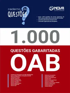 1.000 Questões Gabaritadas da OAB em PDF