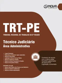 Apostila TRT-6 2024 - Técnico Judiciário - Área Administrativa