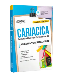 Apostila Prefeitura de Cariacica - ES 2024 - Assistente Educacional