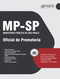 Apostila MP-SP em PDF 2024 - Oficial de Promotoria
