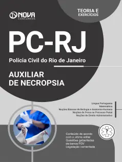 Apostila PC-RJ em PDF - Auxiliar de Necropsia