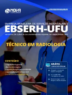 Download Apostila EBSERH UFU  - Técnico em Radiologia