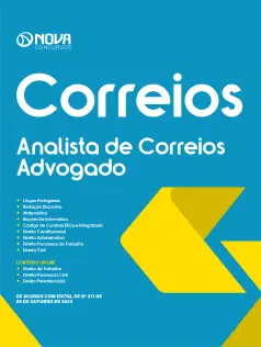 Apostila CORREIOS em PDF  - Analista de Correios - Advogado