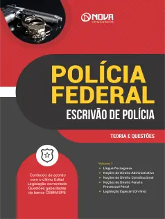 Apostila PF em PDF 2024 - Escrivão de Polícia