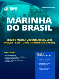 Download Apostila Marinha do Brasil  - Serviço Militar Voluntário (SMV) de Praças - RM2 (Todos os Distritos Navais)