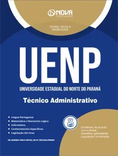 Apostila UENP - PR  em PDF - Técnico Administrativo