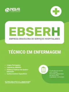 Apostila EBSERH em PDF 2025 - Técnico em Enfermagem