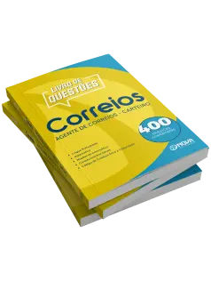 Livro 400 Questões Comentadas dos Correios - Agente de Correios - Carteiro