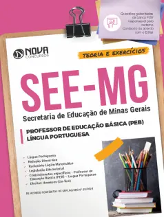 Apostila SEE-MG em PDF - Professor de Educação Básica (PEB) - Língua Portuguesa