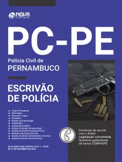 Apostila PC-PE 2024 - Escrivão de Polícia