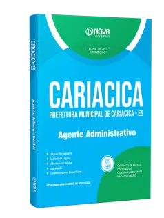 Apostila Prefeitura de Cariacica - ES 2024 - Agente Administrativo