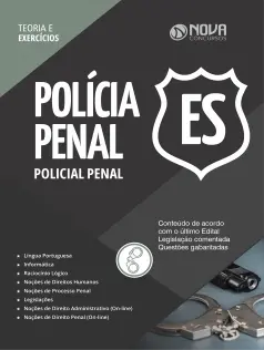 Apostila Polícia Penal - ES 2024 - Policial Penal