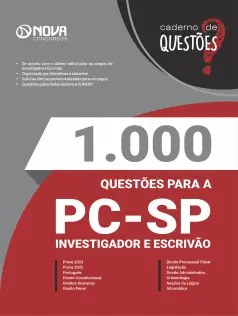 1.000 Questões Gabaritadas PC-SP - Investigador e Escrivão em PDF