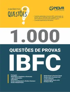 1.000 Questões Gabaritadas da IBFC em PDF