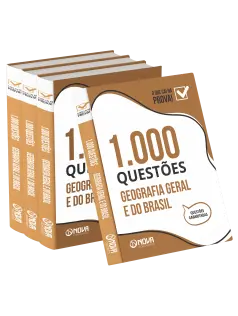 Livro 1.000 Questões Gabaritadas Geografia Geral e do Brasil