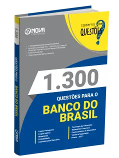 Livro 1.300 Questões Gabaritadas Banco do Brasil Agente Comercial e Agente de Tecnologia