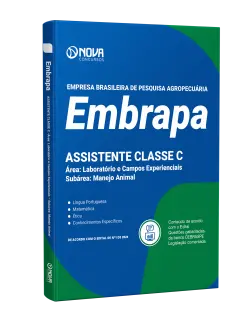 Apostila EMBRAPA 2024 - Assistente Classe C – Área: Laboratório e Campos Experienciais – Subárea: Manejo Animal