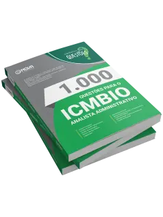 Livro 1.000 Questões Gabaritadas para ICMBIO - Analista Administrativo