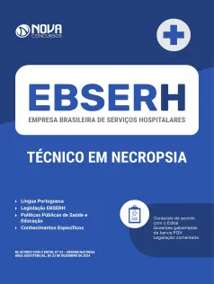 Apostila EBSERH 2024 - Técnico em Necropsia