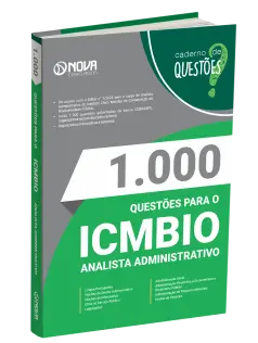 Livro 1.000 Questões Gabaritadas para ICMBIO - Analista Administrativo