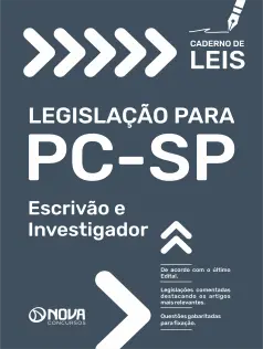 Leis da PC-SP - Escrivão e Investigador em PDF